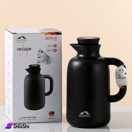 MOMAZ MO017 Double Glass Thermos Coated with Plastic Capacity 1liter Black
