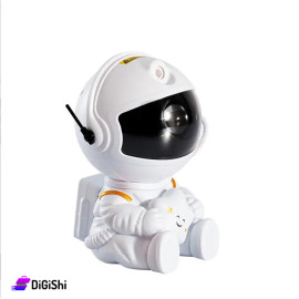 ضوء إسقاط نجوم على شكل رجل فضاء حجم صغير