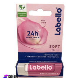 Labello Lip Balm and Emollient with Soft Rose Extract
