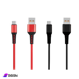 كابل شحن سريع وناقل بيانات Micro ماركة DENMEN موديل D02V