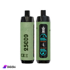 BANG KING Electronic Vape Leather with Screen Double Apple Extract 25,000pulls