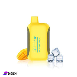 Luff Bar Electronic Vape with Two Screens and Two Tanks Malysian Mango Extract 20,000pulls