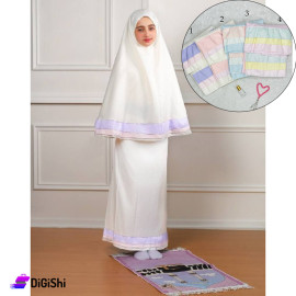 طقم صلاة بناتي مارشميلو