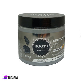 مقشر الوجه والجسم بخلاصة الفحم الطبيعي ROOTS PURITY