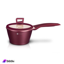 DORSCH Deep Fry Pan with Lid and Ceramic Coating Dark Red