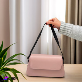 Women's Shoulder Bag leather Light pink