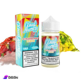 CLOUD NURDZ Strawberry Lemon Flavored Liquid for Vape 100ml