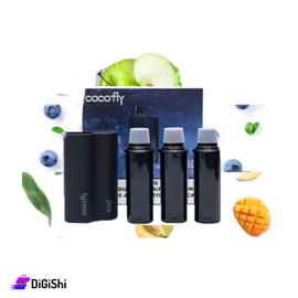 Cocoflay Electronic Vape with 3 Flavor CartridgesTriple Mango Double Apple Blue Razz Flavor 24,000 puffs