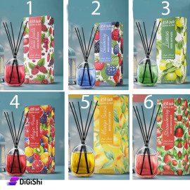 Oil Air Freshener with 5 Sticks to Place in Oil Bottle Fruits