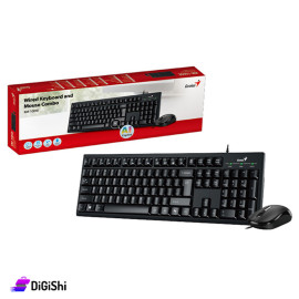 Genius Wired Keyboard and Mouse Combo KM-100SE
