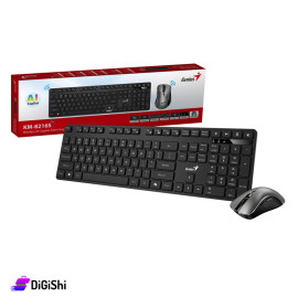 مجموعة كيبورد وماوس لاسلكية ماركة Genius موديل Smart KM-8216S