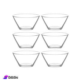 Set 6-piece Glass Yogurt Dessert Serving