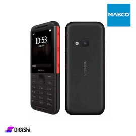 موبايل Nokia 5310 ذاكرة 16/16ميغابايت لون أسود وأحمر