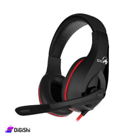 سماعات رأس ألعاب سلكية Genius HS-G560 لون أسود