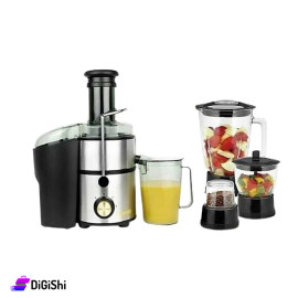 Hoffmans HM-680 Electric Juicer with Blender, Grinder and Chopper