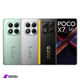 موبايل Xiaomi موديل POCO X7 5G ذاكرة 12/256غيغابايت