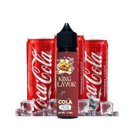 سائل للأركيلة الألكترونية بنكهة الكولا المثلج ماركة King flavour سعة 60 مل