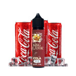 سائل للأركيلة الألكترونية بنكهة الكولا المثلج ماركة King flavour سعة 60 مل