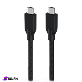 كابل Type-C إلى Type-C شحن سريع ونقل بيانات ماركة Genius موديل ACC-C2CC