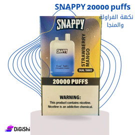 SNAPPY Electronic Vape Strawberry and Mango Flavor Includes 20,000 Puffs
