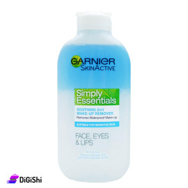 مزيل مكياج للوجه والعيون والشفاه Garnier Simply Essentials