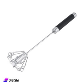 Stainless Steel and plastic Movable Hydraulic Hand Mixer Black 28cm