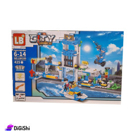 Police City Building Blocks Game Includes 425 Pieces