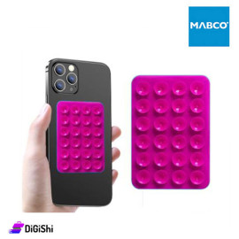 STICKIT Double-Sided Silicone Mobile Phone Holder Fuchsia