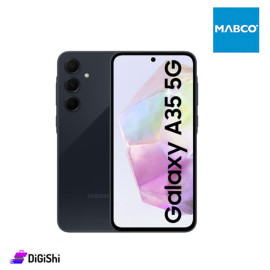موبايل Samsung موديل A35 5G ذاكرة 8/128غيغابايت لون كحلي غامق