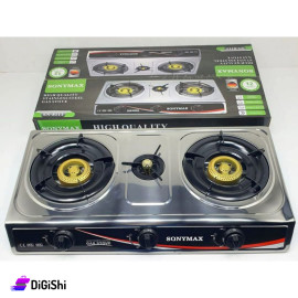 SONYMAX  SN-8111 Stainless Steel Gas Cooker 3-Burner