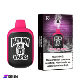 Death Row Vape Strawberries and Peaches flavor Flavored  with 5000 Puffs