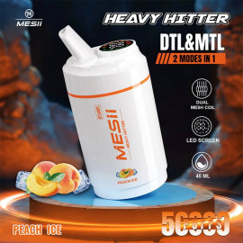 Mesii Electronic Vape Iced peaches Flavored with 50,000 Puffs