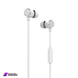 Yookie YK810 Wired Headphone White and Silver