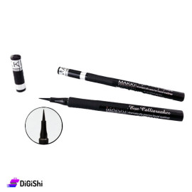 قلم كحل للعين سائل MAKKI Eye Calligrapher لون أسود الكربون 01