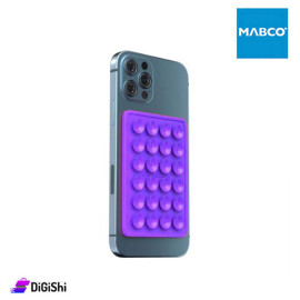 STICKIT Double-Sided Silicone Mobile Phone Holder purple
