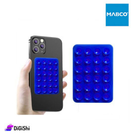 STICKIT Double-Sided Silicone Mobile Phone Holder Dark Blue