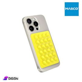 STICKIT Double-Sided Silicone Mobile Phone Holder Yellow