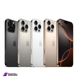 موبايل iPhone موديل 16 Pro Max ذاكرة 256 غيغابايت شريحة sim واحدة