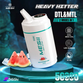 Mesii Electronic Vape Iced watermelon Flavored with 50,000 Puffs