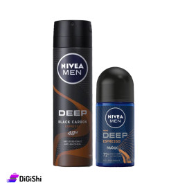 باكج NIVEA للرجال مكون من رول مزيل تعرق وديودوران