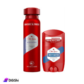 Old Spice Men's Package Consisting of Deodorant and Stick