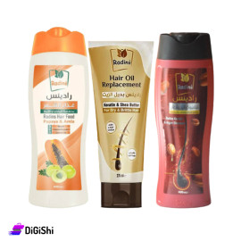 Radins Package Consisting of Shampoo and Hair Nourisher and Oil Replacement