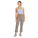 Volcom Womens Multicolor High-Rise Pant Volcom Womens Multicolor High-Rise Pant
