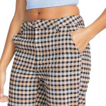 Volcom Womens Multicolor High-Rise Pant Volcom Womens Multicolor High-Rise Pant