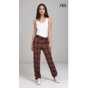Zara Womens Multicolor Crowbar Pants