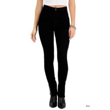 Vanilla Star Womens Black Skinny Jeans  