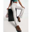 Topshop Womens Grey High Waisted Pants ANF3212