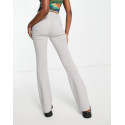 Topshop Womens Grey High Waisted Pants ANF3212