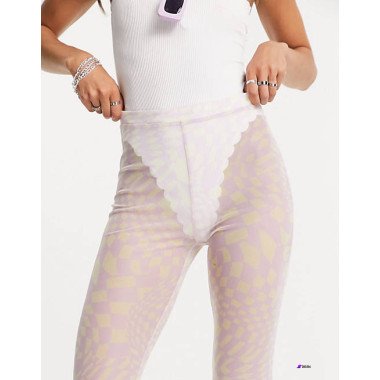 TopShop Womens Multicolor Beach Trouser ANF430