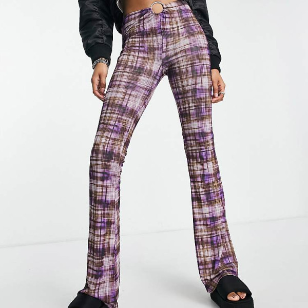 Topshop Womens Multicolor Trouser ANF3098 Topshop Womens Multicolor Trouser ANF3098